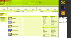 Desktop Screenshot of games.lg.web.tr